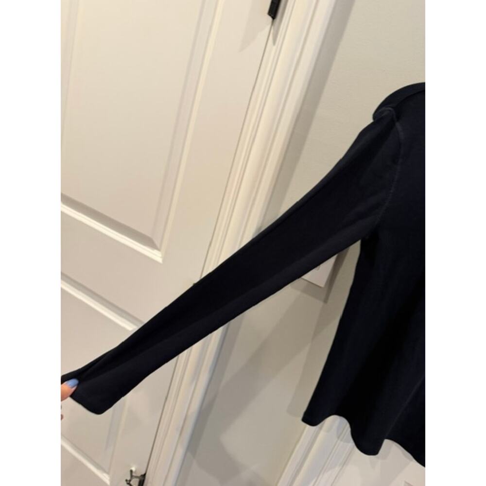 Quince NWOT XS Bundle SuperSoft Fleece Shorts & Organic Rib Long Sleeve Tee - Picture 11 of 16